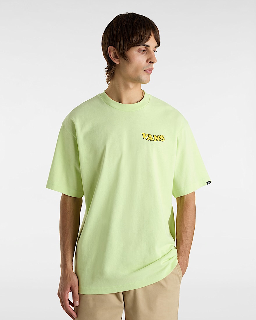 Skull La Shaka TShirt VANS Grn ALT2