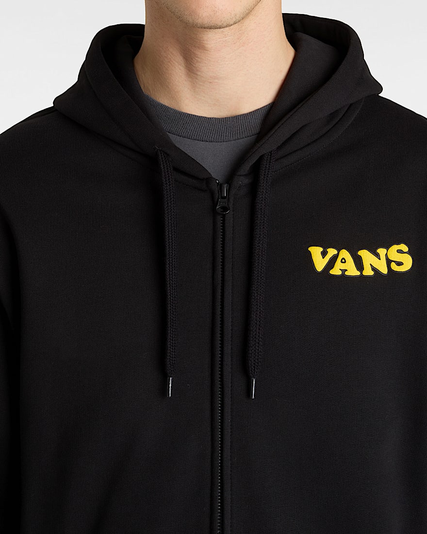 Skull La Shaka Hoodie mit Reiverschluss VANS Schwarz ALT6