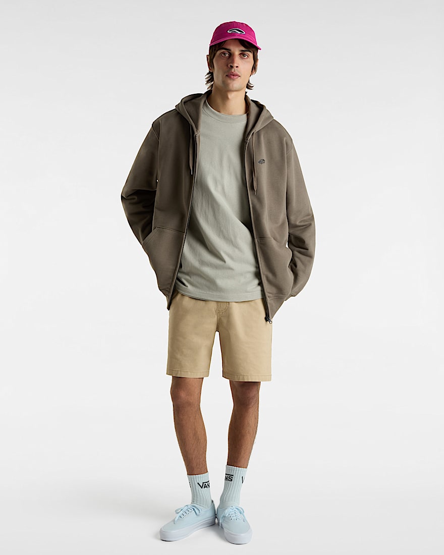 Style 76 Hoodie mit Reiverschluss VANS Braun ALT5