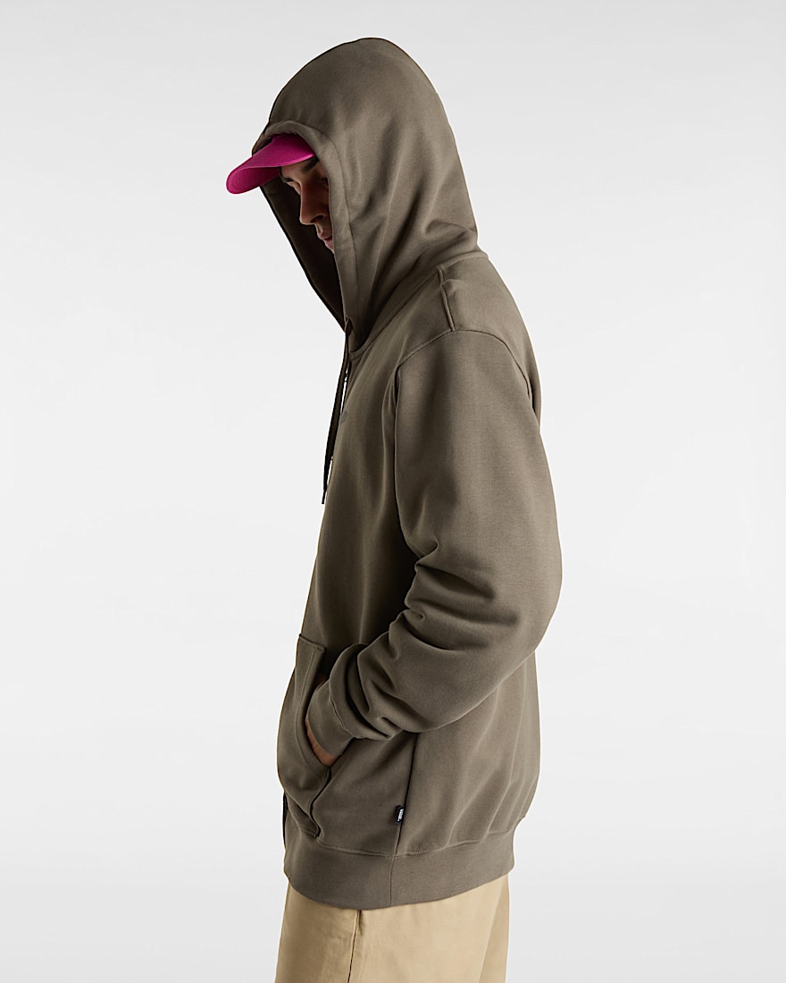 Style 76 Hoodie mit Reiverschluss VANS Braun ALT4