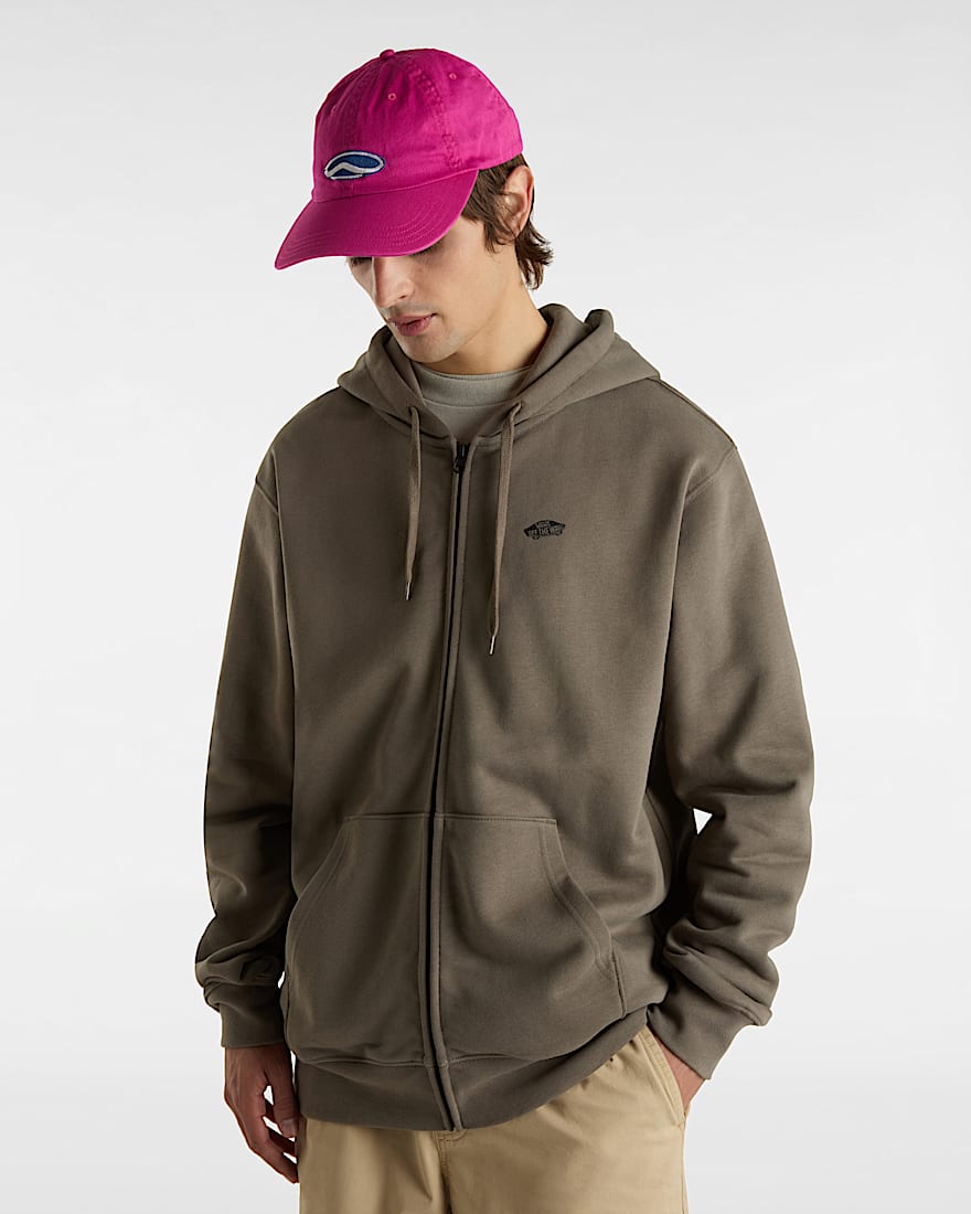 Style 76 Hoodie mit Reiverschluss VANS Braun ALT2