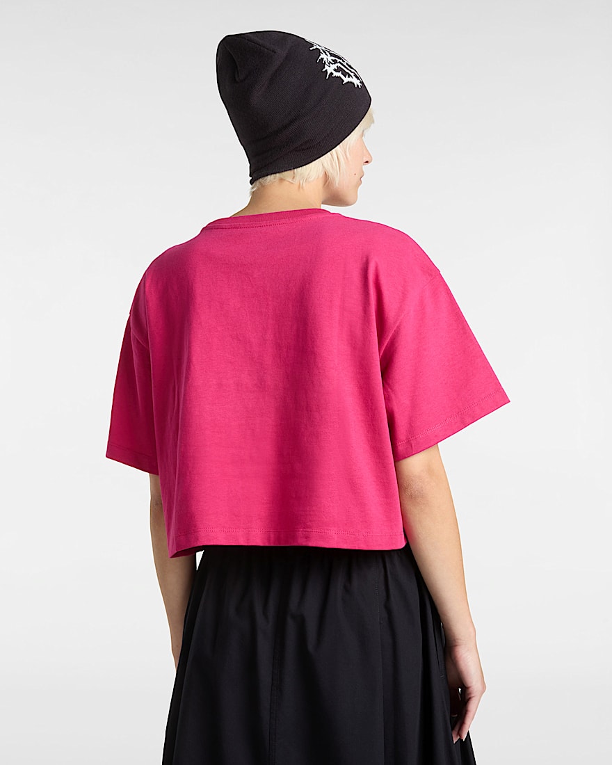 Salton Crop TShirt VANS Rosa ALT3