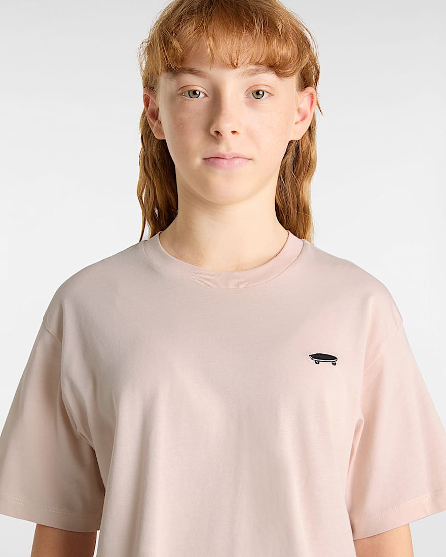 Kinder Salton Crop TShirt 814 Jahre VANS Rosa ALT5