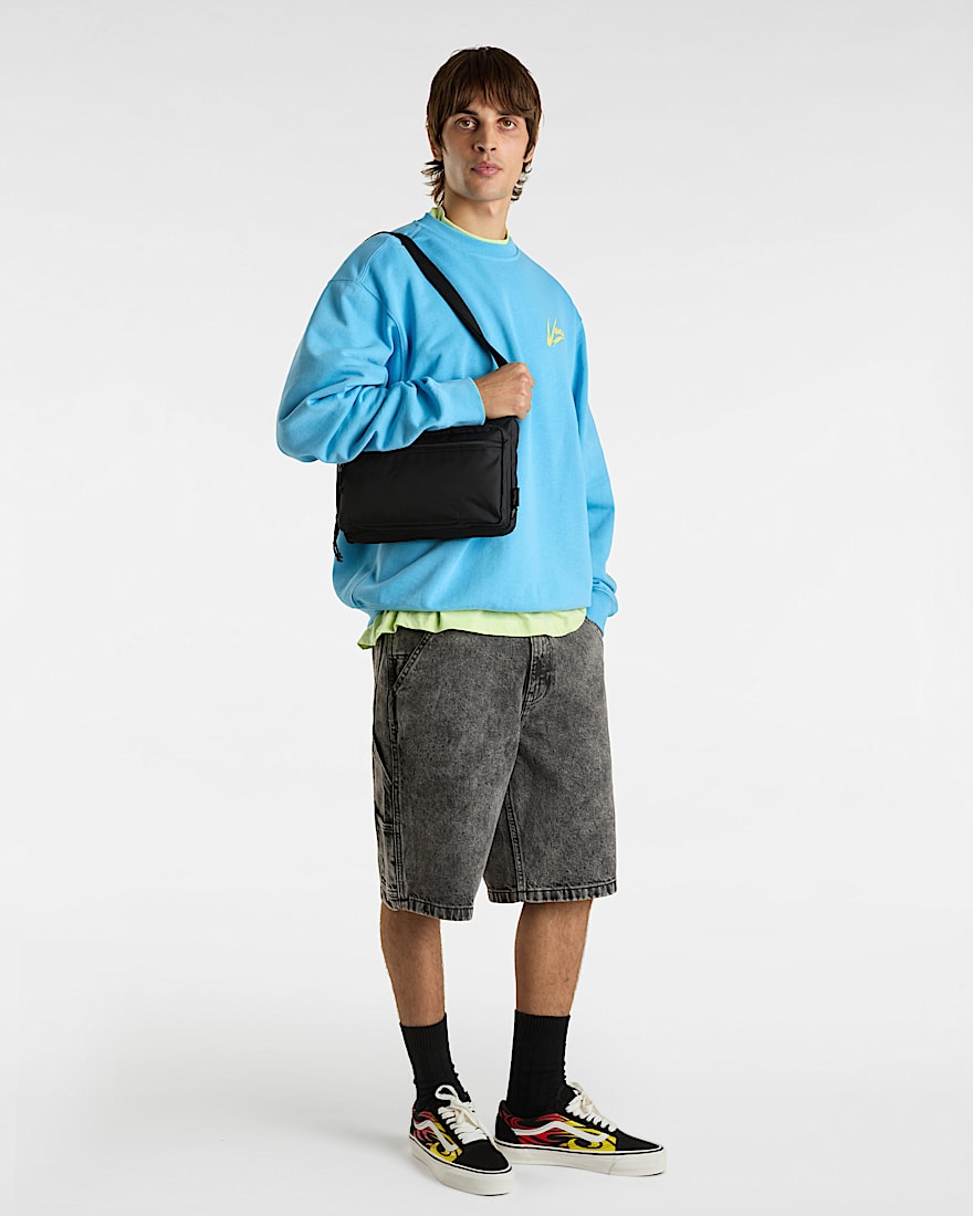 Brush Script Sweatshirt VANS Blau ALT4