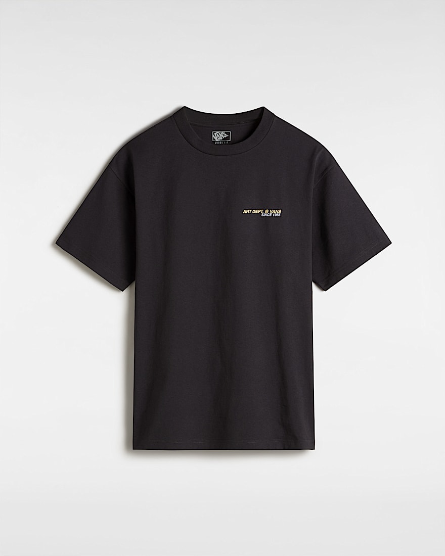 Art Dept TShirt VANS Schwarz HERO