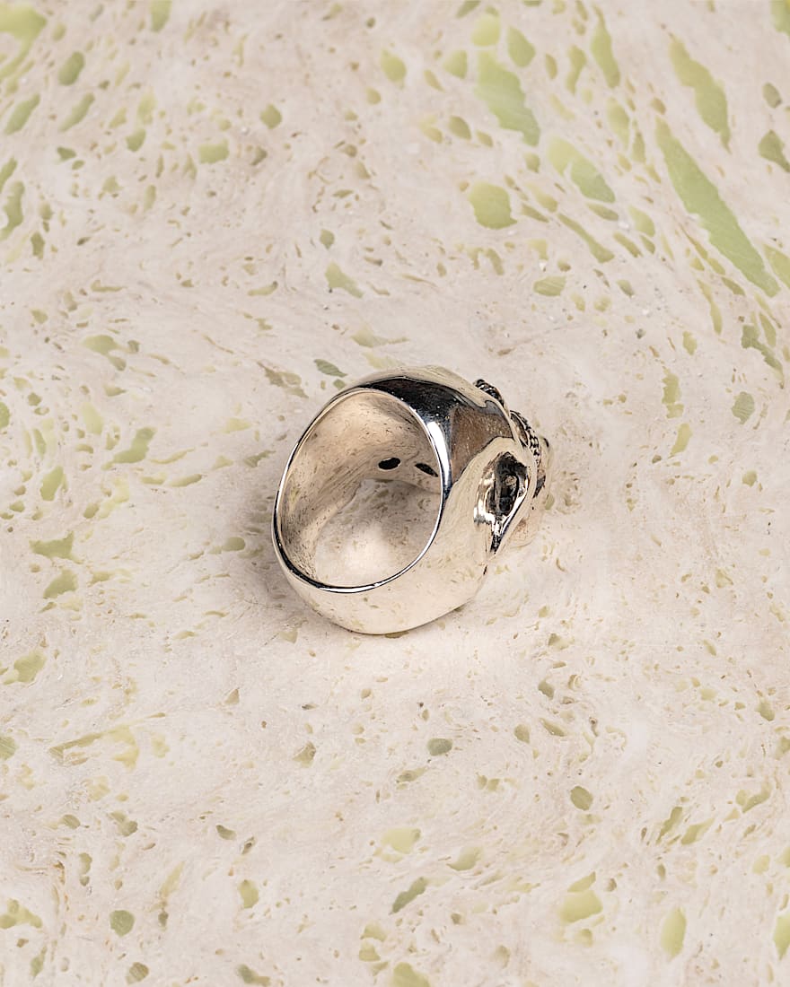 The Frog Anatomical Skull Ring VANS Grey ALT2