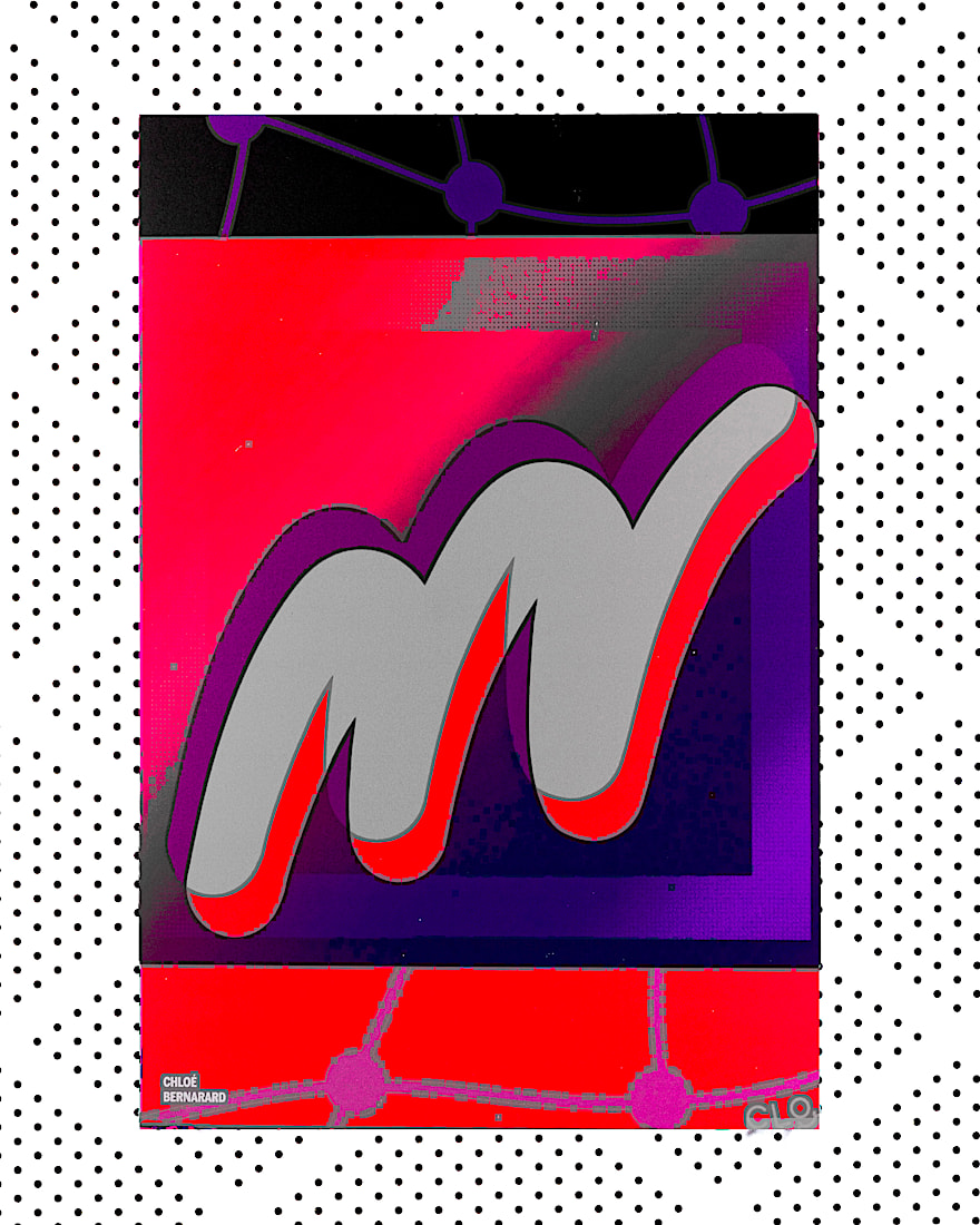 A2 poster  Chlo Bernard VANS Multicolour HERO