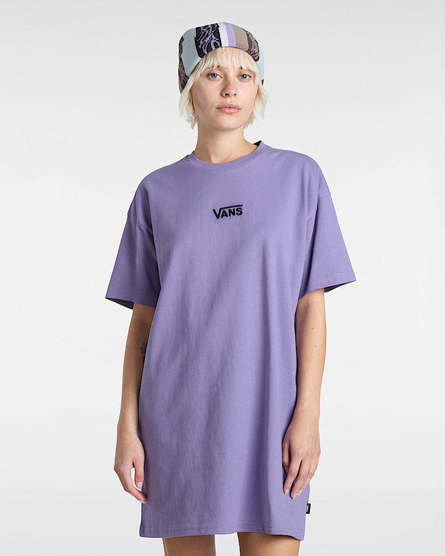 Centre Vee TShirtKleid VANS Violett ALT2