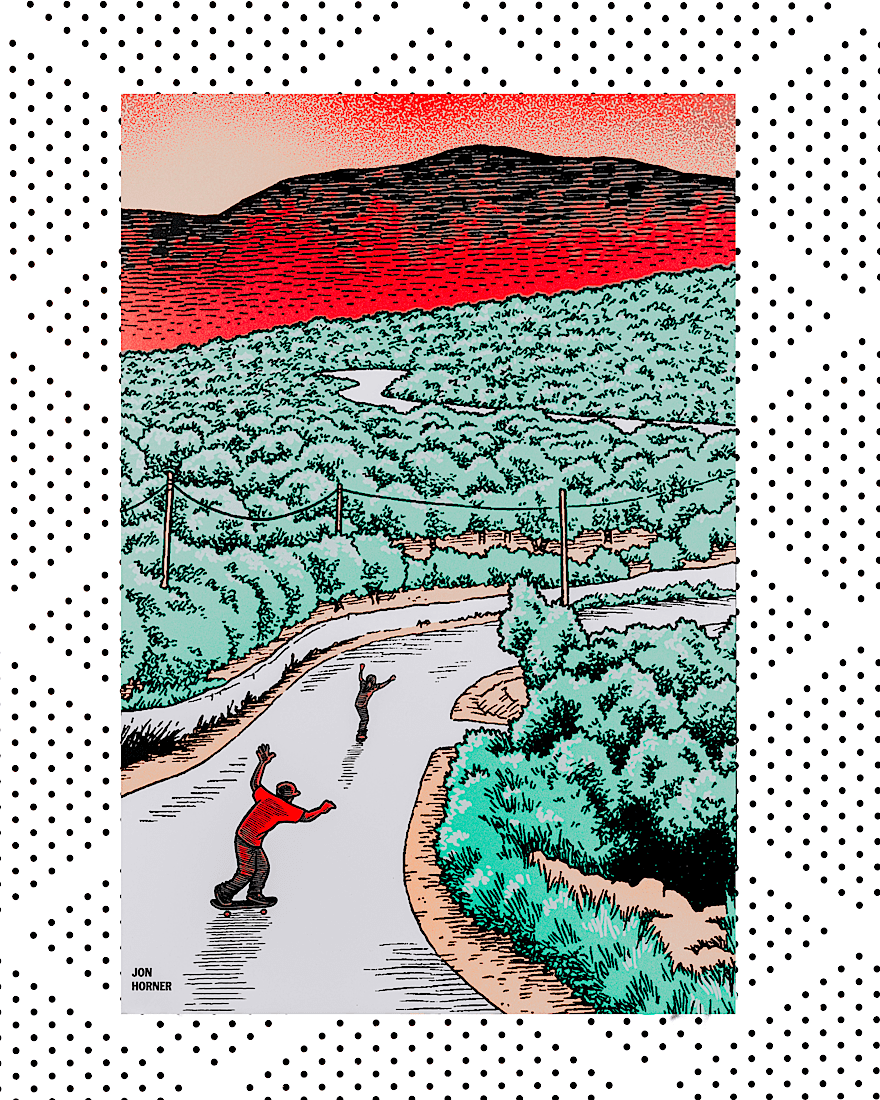 A2 Poster  jon Horner VANS Multicolour HERO