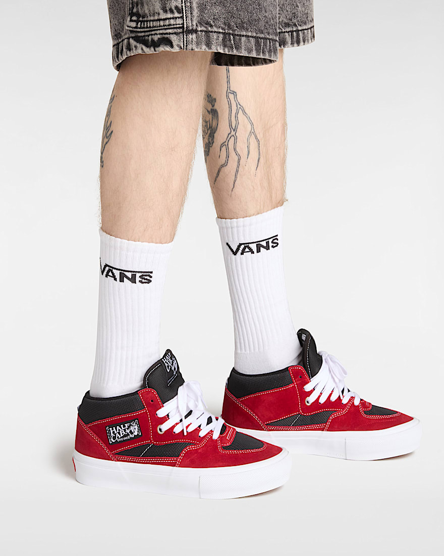 Skate Half Cab Schuhe VANS Rot ALT4