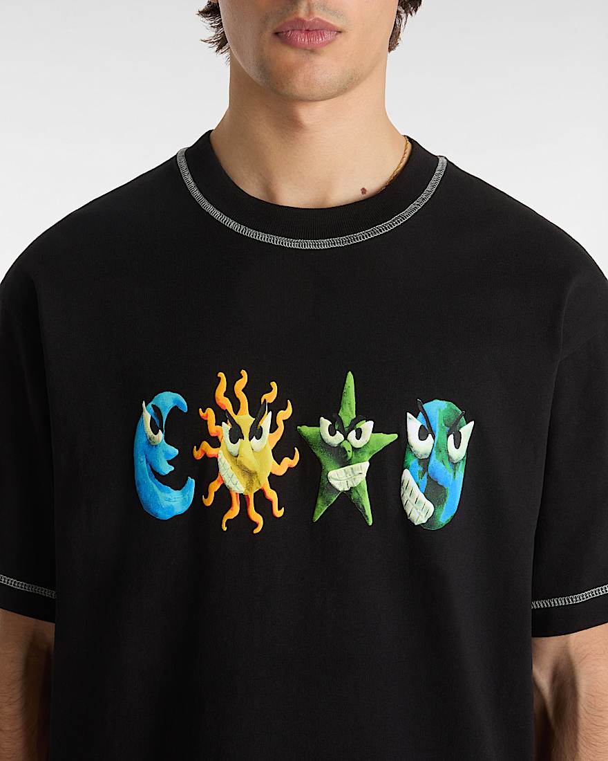 Skate Clay TShirt VANS Black ALT5