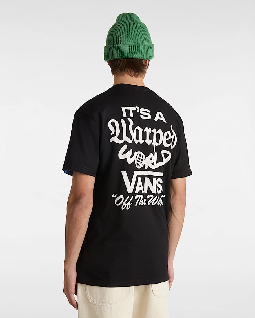 Warped World TShirt VANS Schwarz ALT3