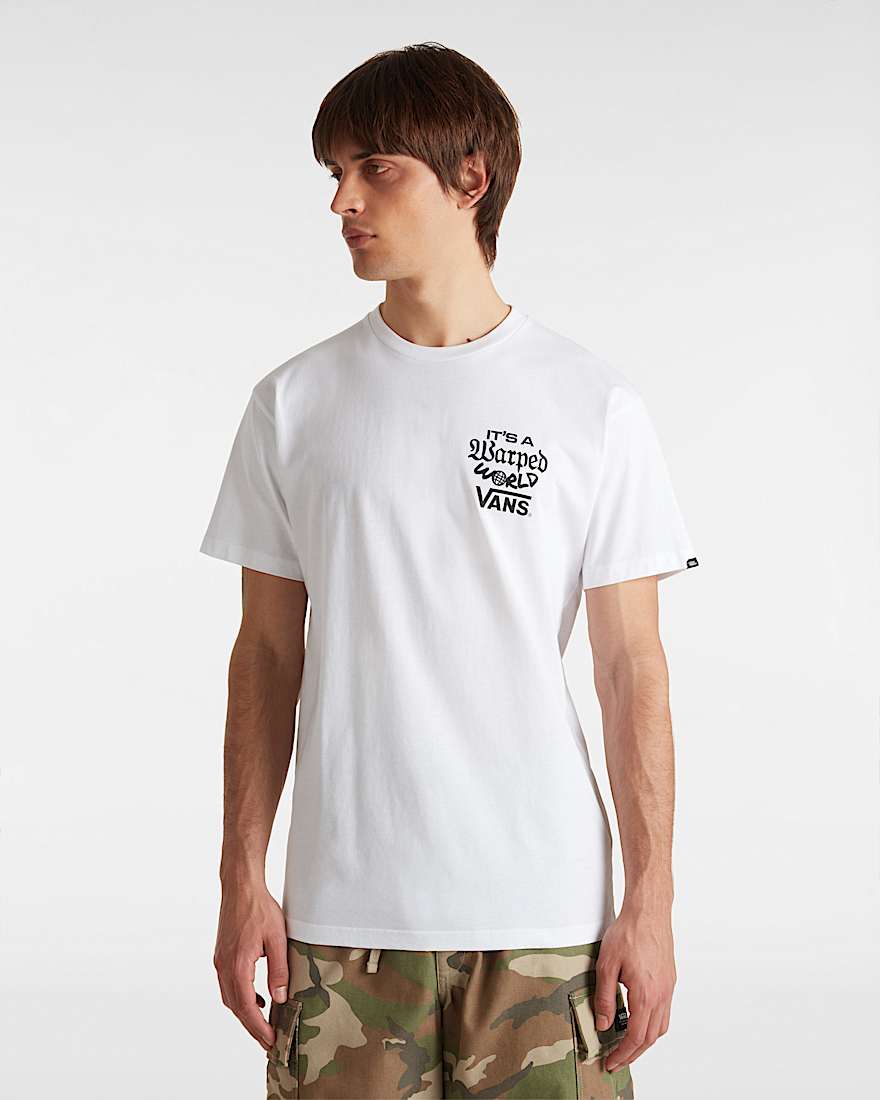 Warped World TShirt VANS White ALT2