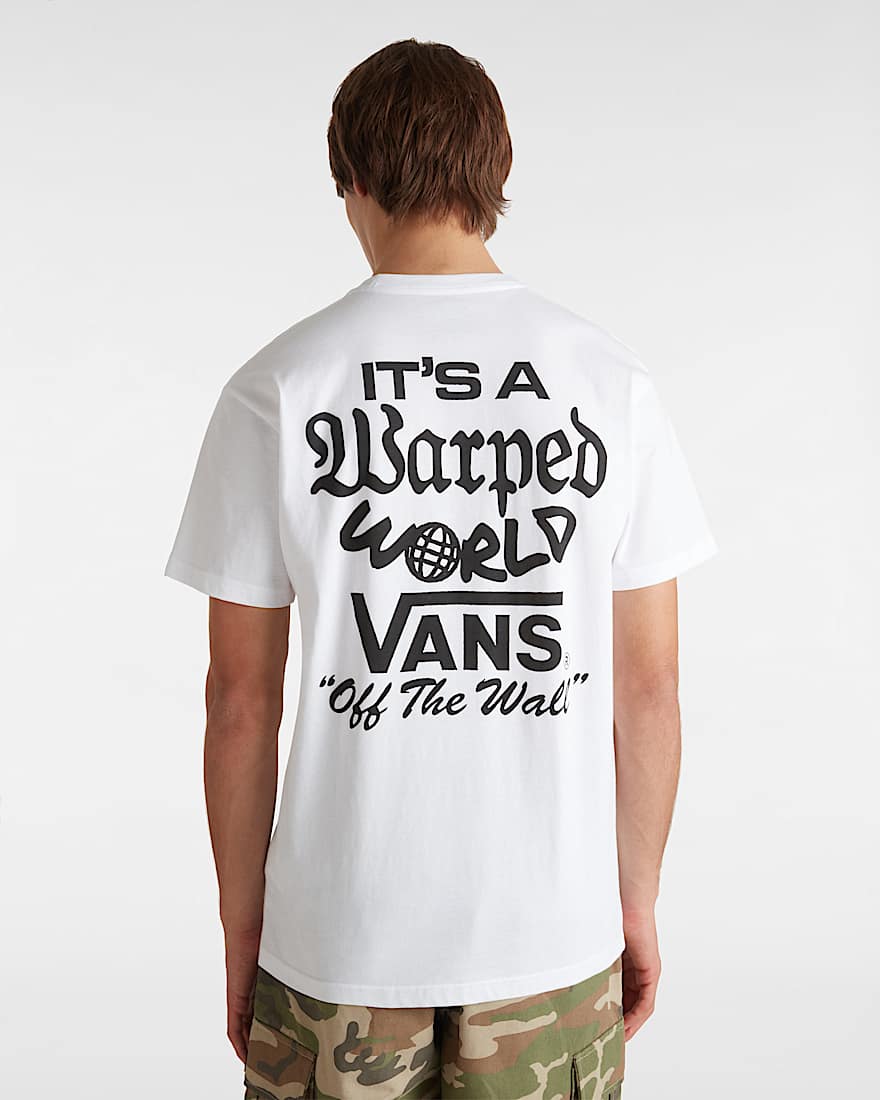 Warped World TShirt VANS White ALT3
