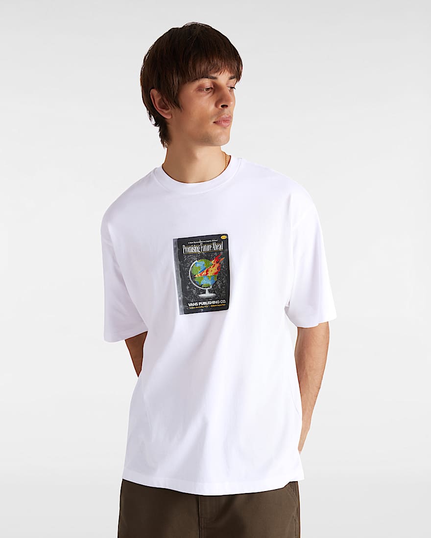 Paperback Writer TShirt VANS White ALT2