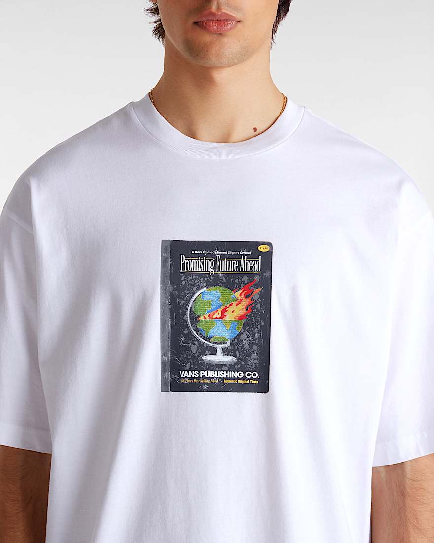 Paperback Writer TShirt VANS White ALT5