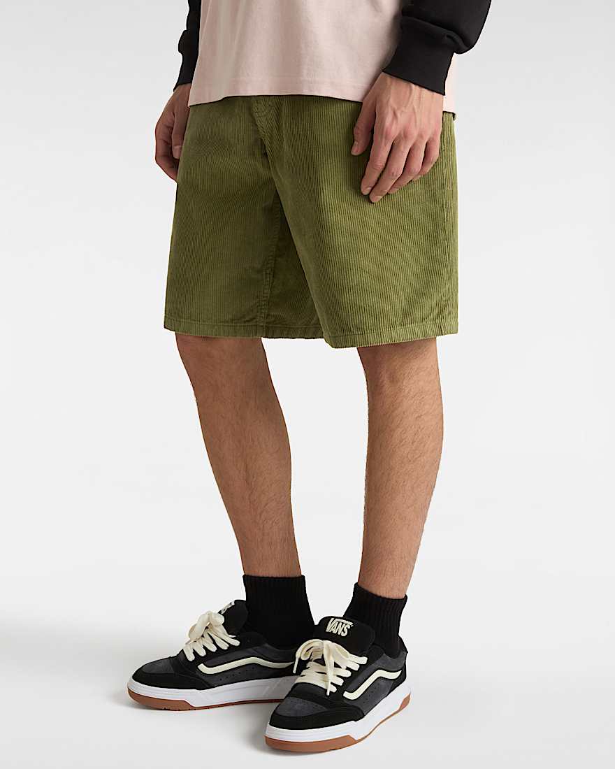 Check5 Corudory Shorts VANS Grn ALT2