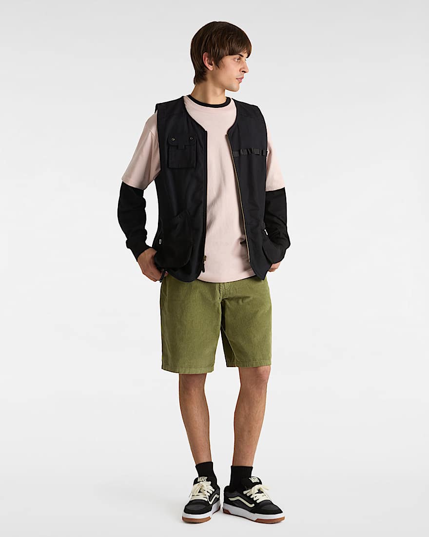 Check5 Corudory Shorts VANS Grn ALT5