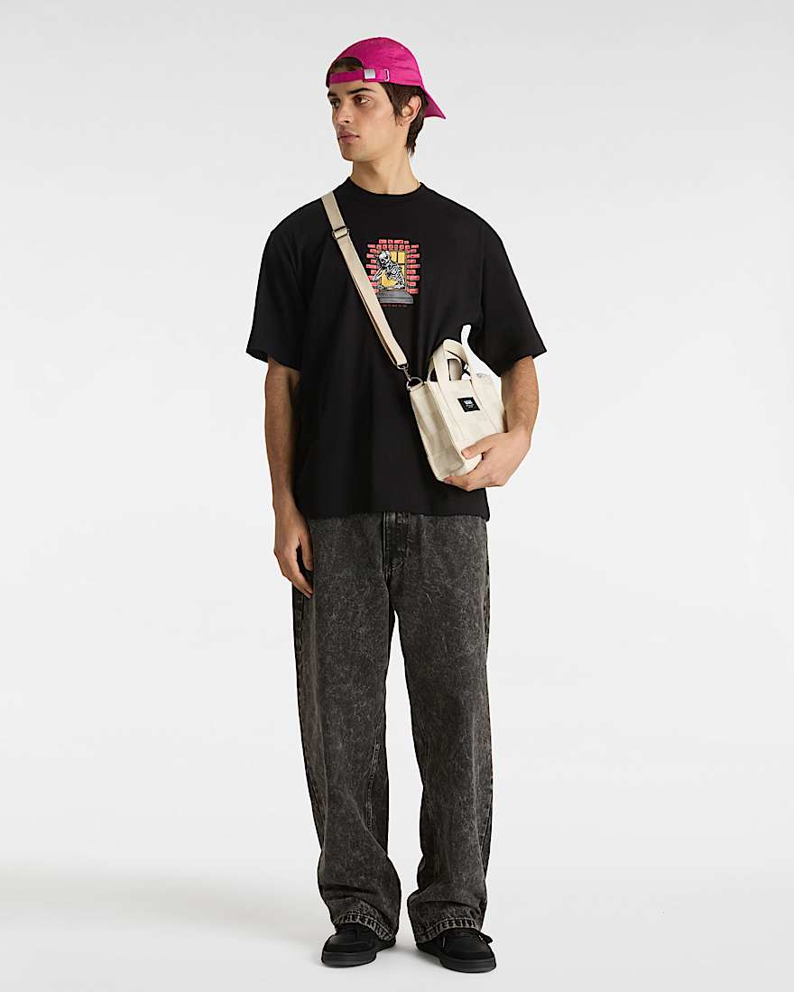Skull Reaper Window TShirt VANS Schwarz ALT4