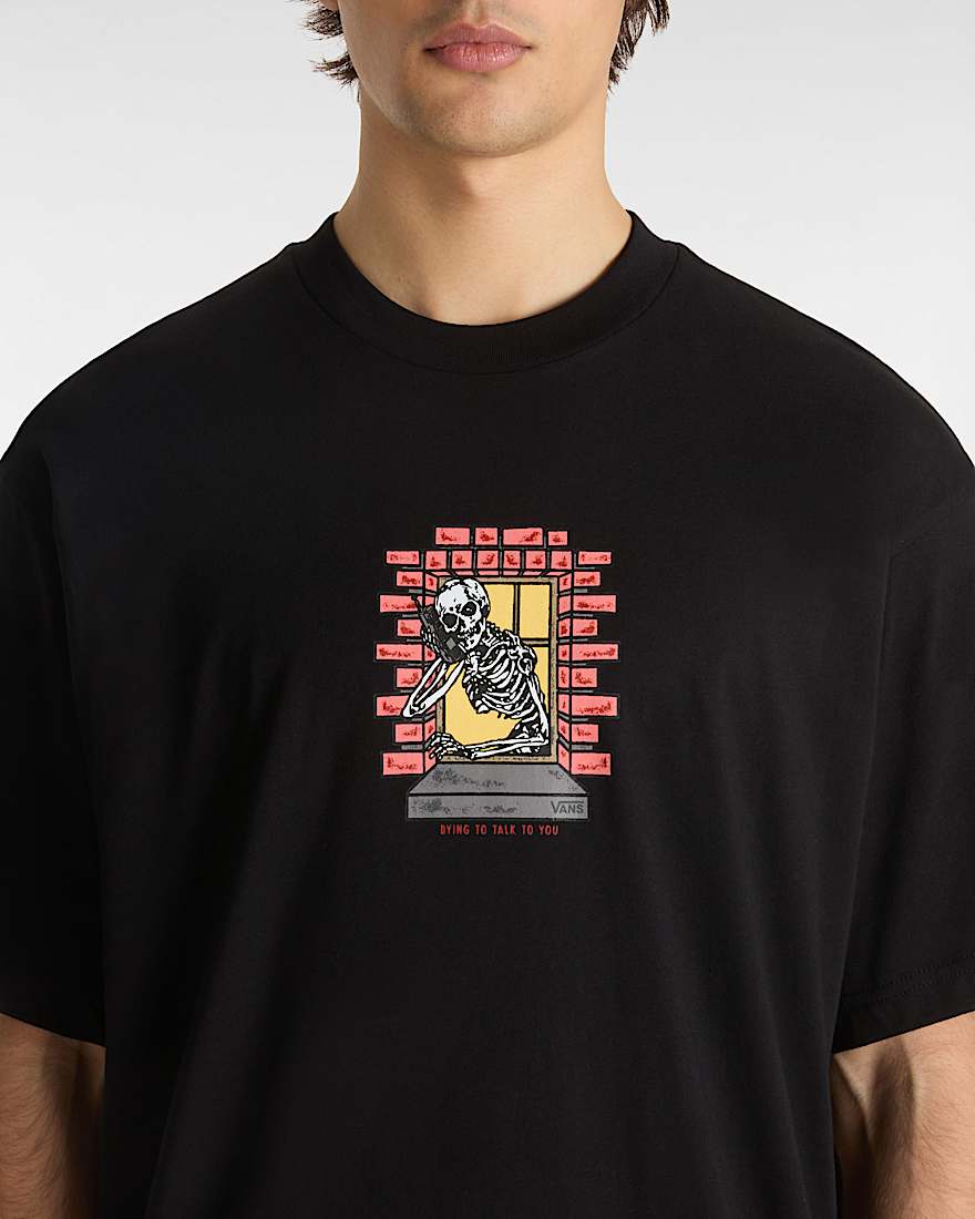 Skull Reaper Window TShirt VANS Schwarz ALT5