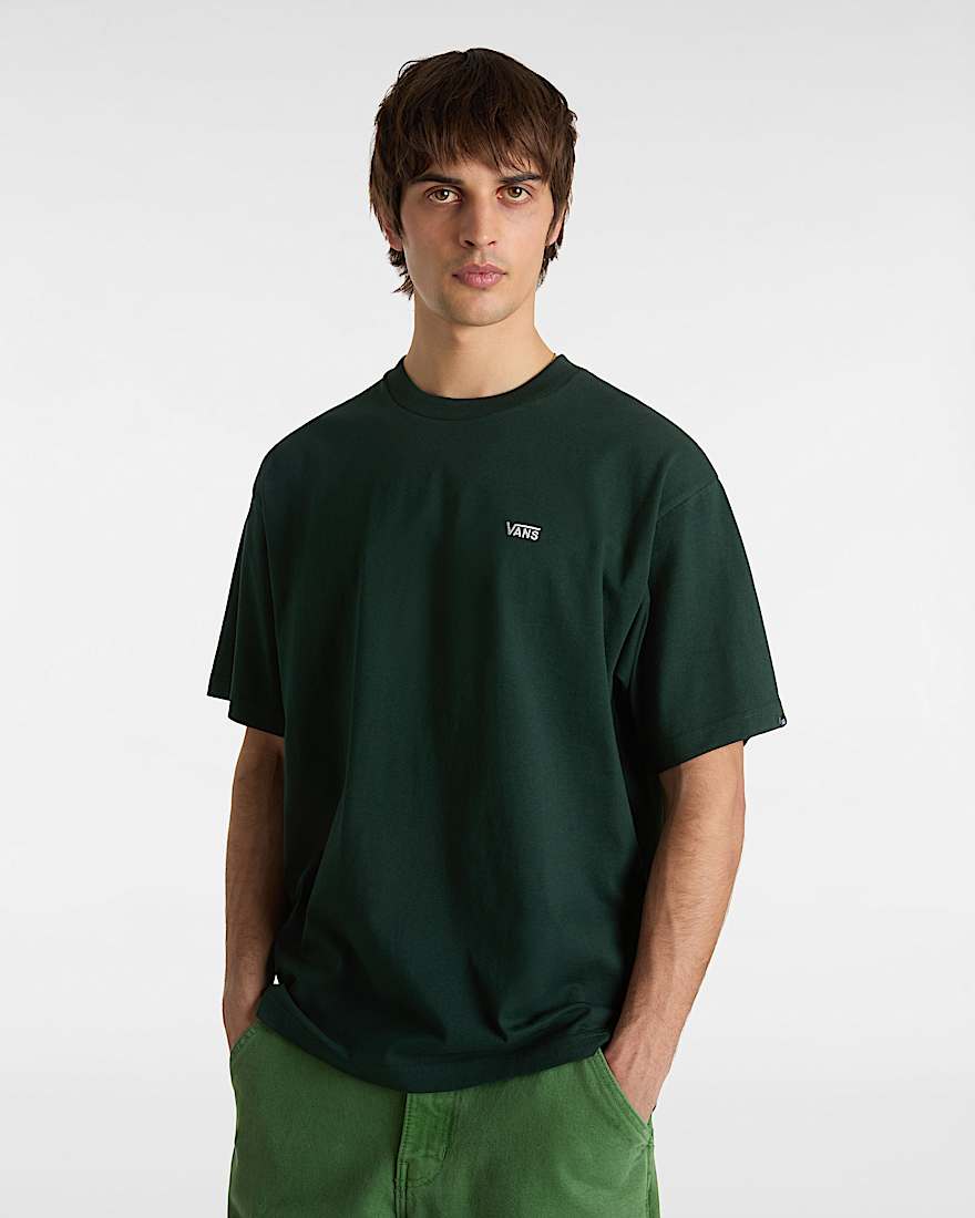 Left Chest II Logo TShirt VANS Green ALT2