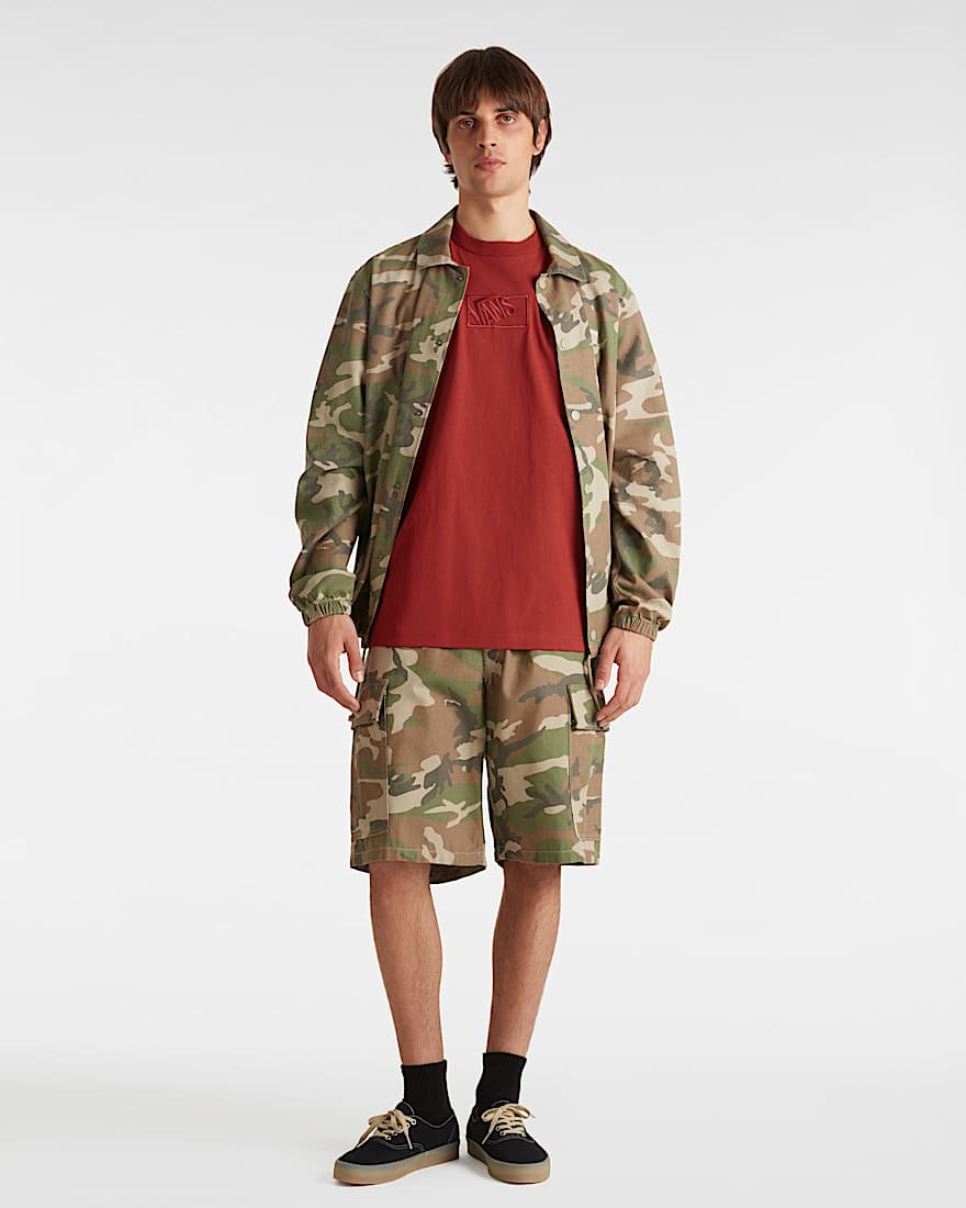 Blocked Box TShirt VANS Rot ALT4