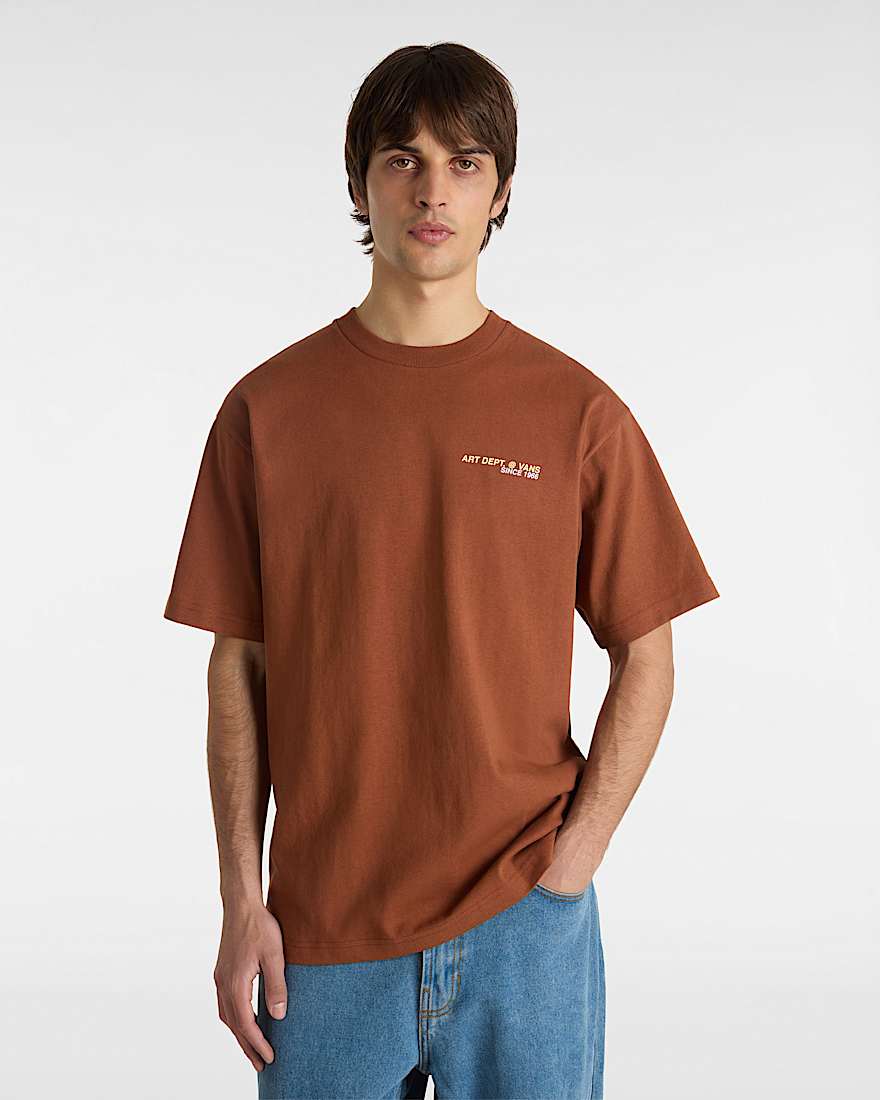 Art Dept TShirt VANS Braun ALT2