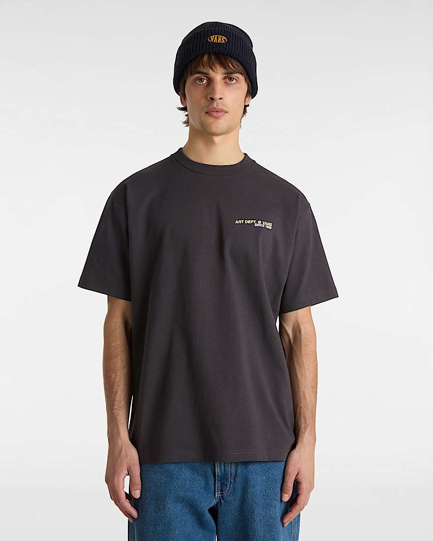 Art Dept TShirt VANS Schwarz ALT2