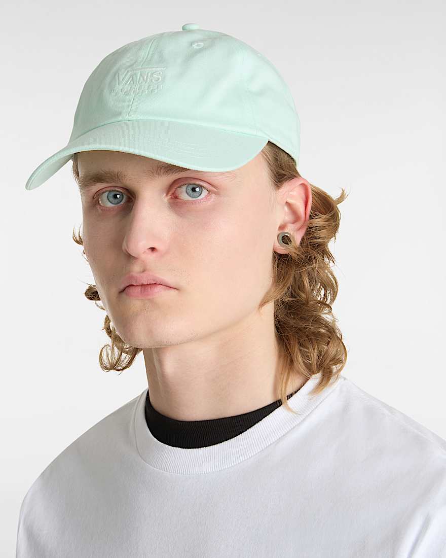 Court Side Curved Bill Jockey Cap VANS Grn ALT3