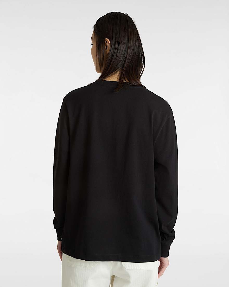 Flying V Classic Long Sleeve Tshirt VANS Black ALT3