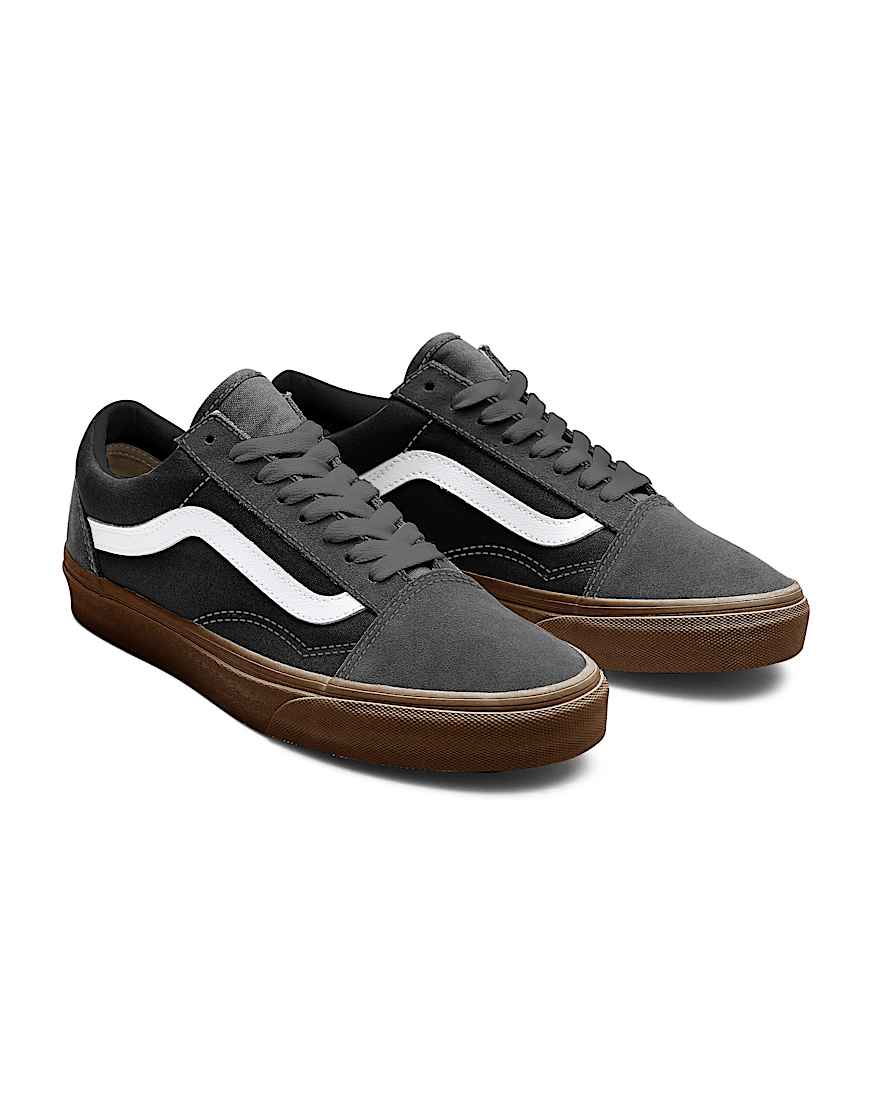 Personalisierbare Gum Old Skool VANS Schwarz HERO
