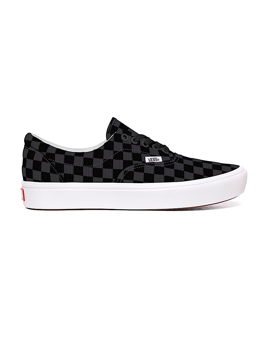 Personalisierbare Checkerboard Era VANS Grau ALT1