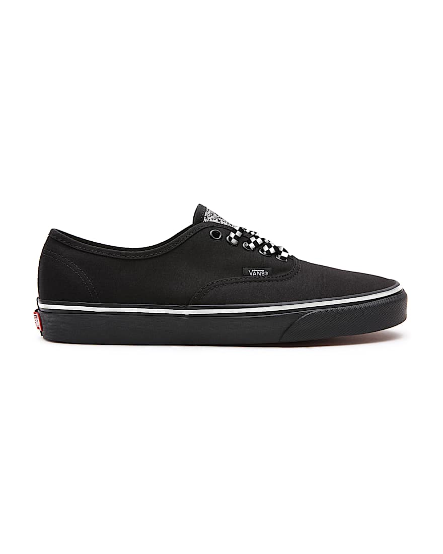 Personalisierbare Skulls Authentic VANS Schwarz ALT1