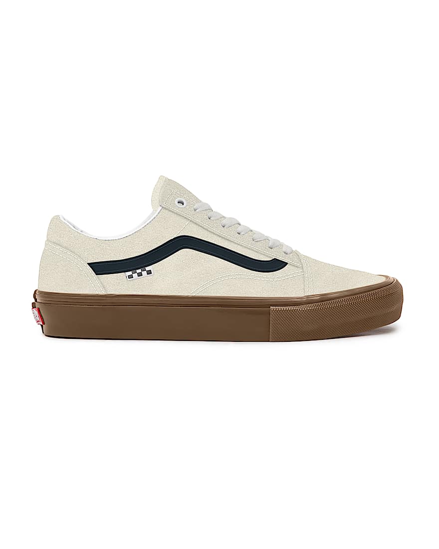 Suede Gum Sole Skate Old Skool Personalisierbare VANS Wei ALT1