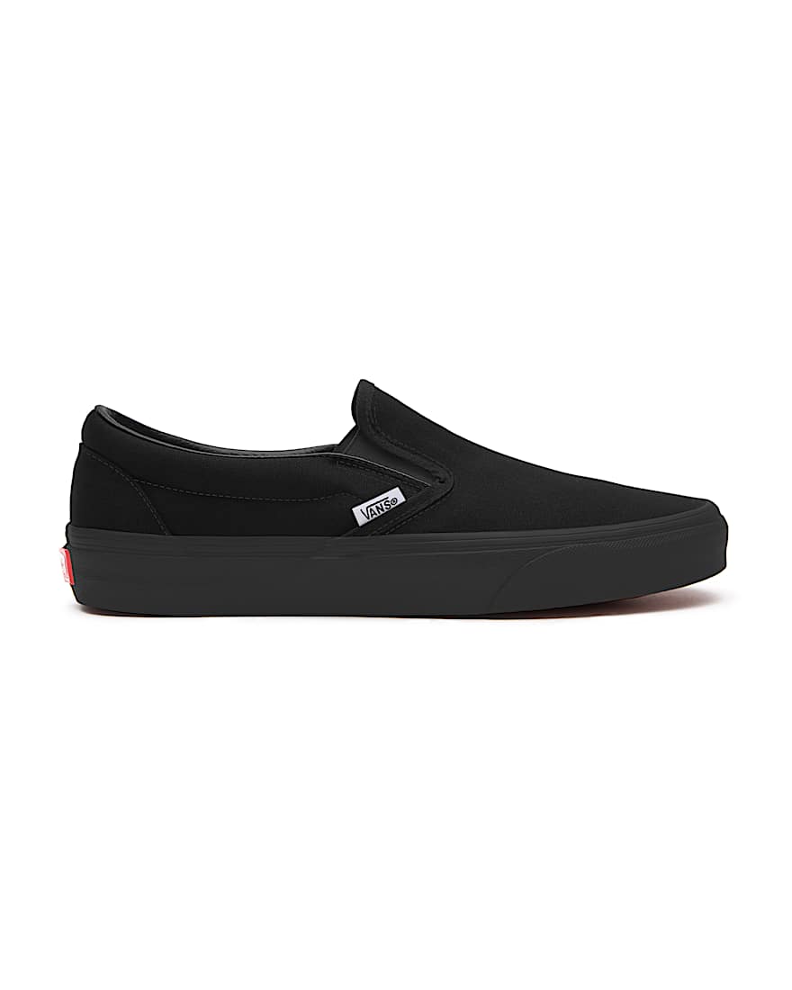 Personalisierbare Total Black SlipOn mit breiter Passform VANS Schwarz ALT1