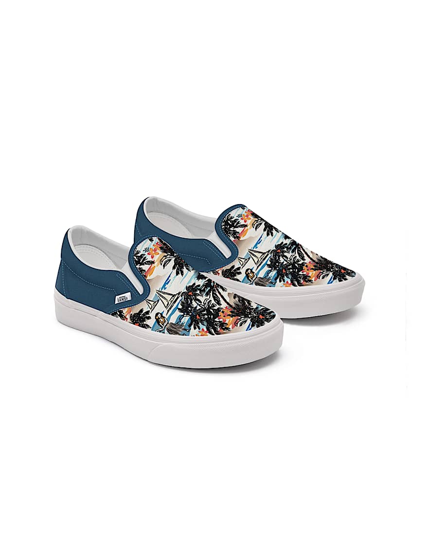 Chaussures Junior Aloha Slip-On Personnalisées (4-8 Ans) - 1