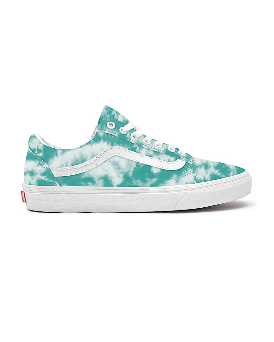 Personalisierbare Teal Acid Wash Old Skool VANS Grn ALT1