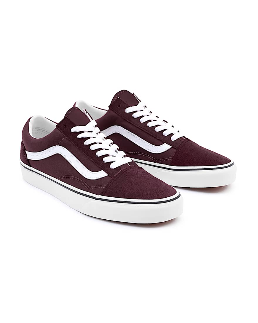Personalisierbare Port Royale Old Skool mit breiter passform VANS Rot HERO