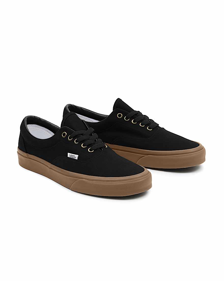 Personalisierbare Black Gum Sole Era mit breiter passform VANS Schwarz HERO