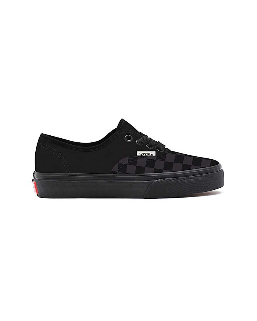 Kinder Personalisierbare Total Black Checkerboard Authentic (4-8 Jahre)