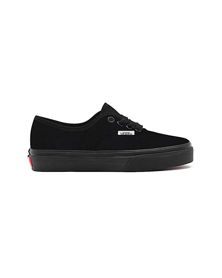 Kinder Personalisierbare Total Black Suede Authentic 48 Jahre VANS Schwarz ALT1