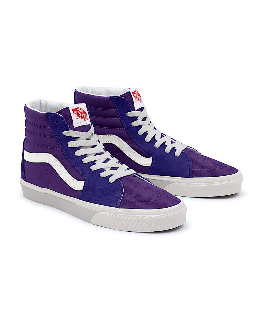 Personalisierbare Liberty Purple Sk8Hi VANS Violett HERO