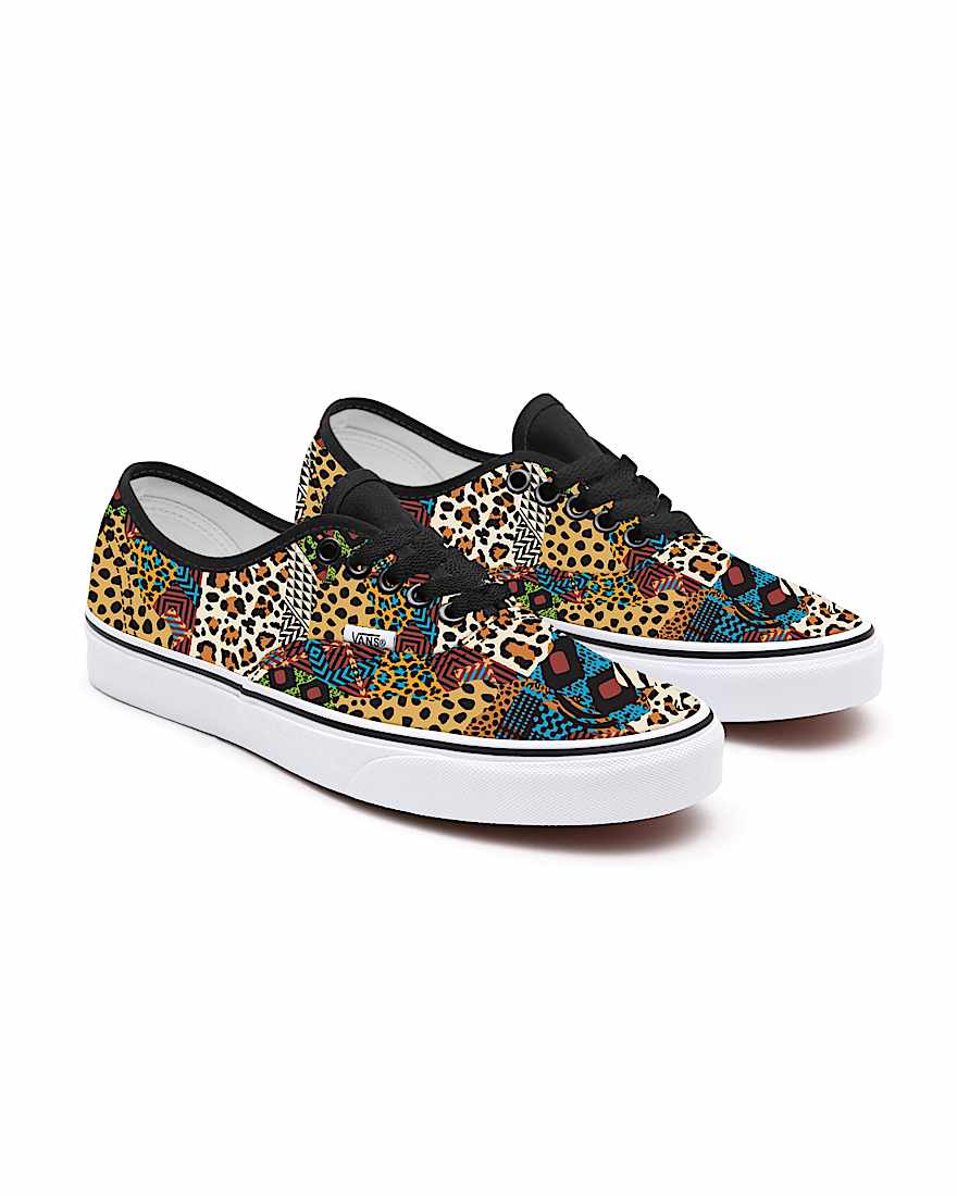 Personalisierbare Animal Patchwork Authentic VANS Multicolour HERO
