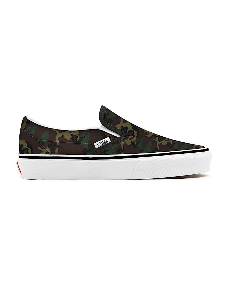 Customs Camo Slip-On Platform