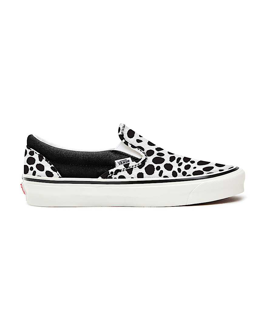 Personalisierbare Dalmatian SlipOn VANS SchwarzWei ALT1