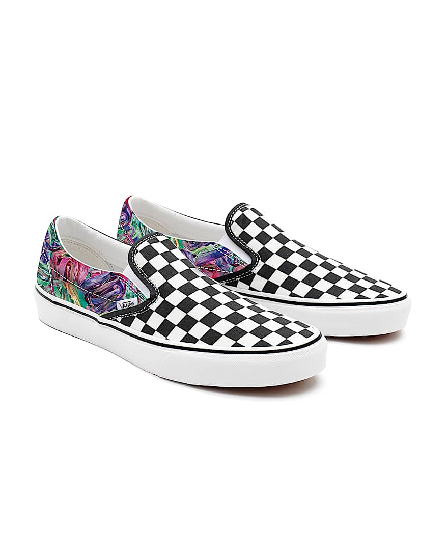 Brush Strokes Slip-On Personnalisées - 1