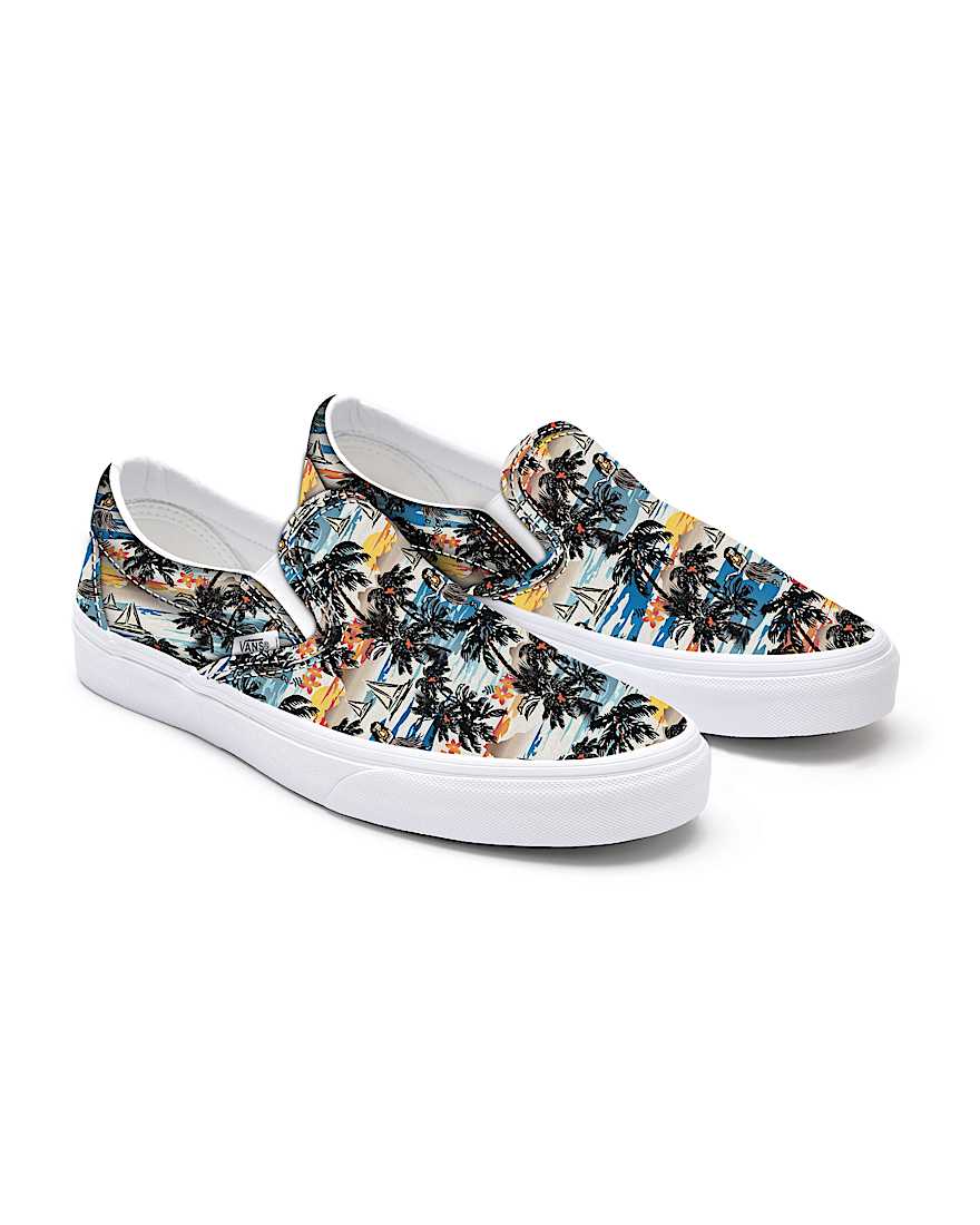 Personalisierbare Aloha SlipOn VANS Multicolour HERO