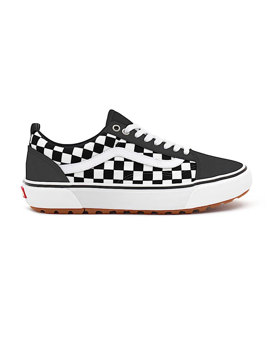 Personalisierbare Checkerboard Old Skool MTE VANS SchwarzWei ALT1