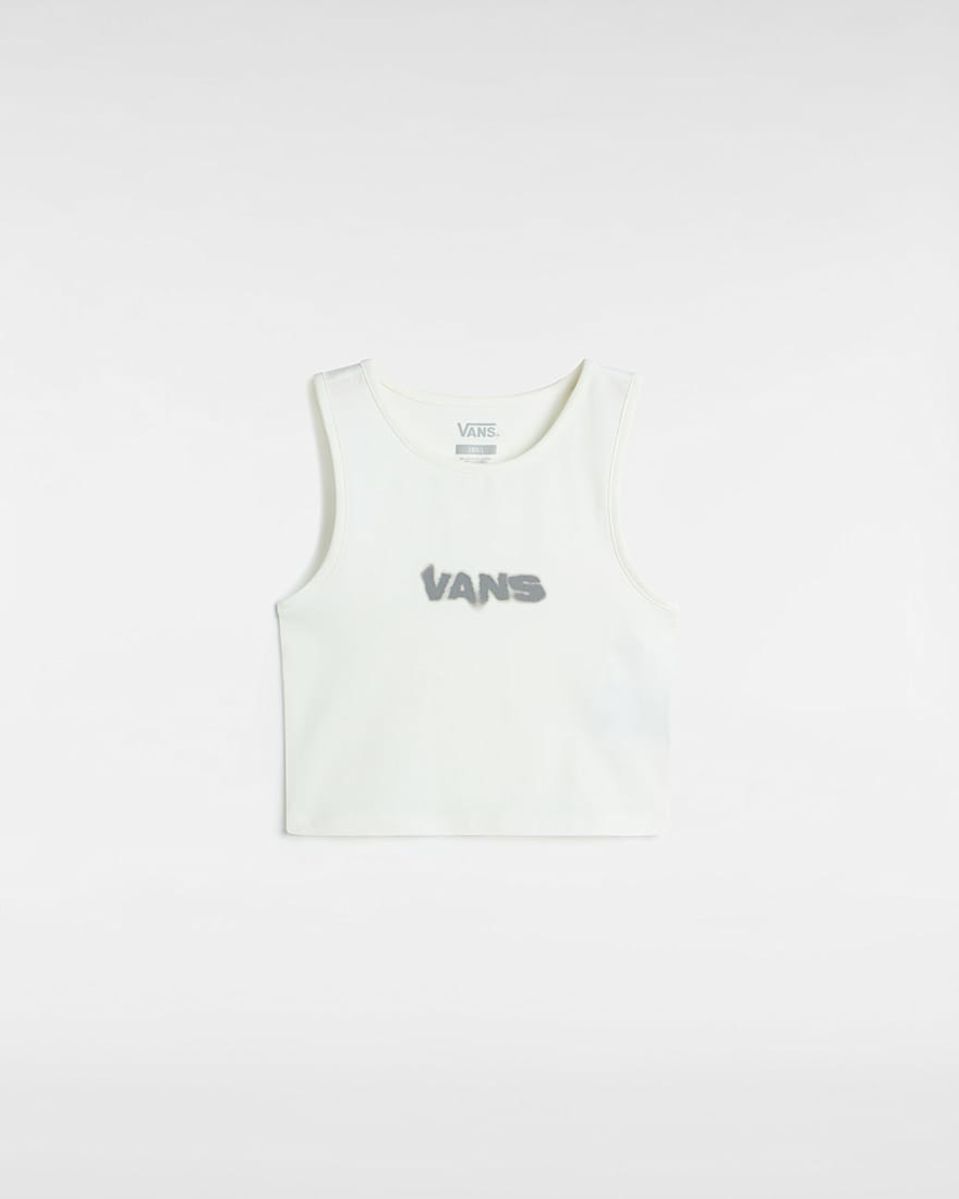 Blur Fitted Crop Tank - 1