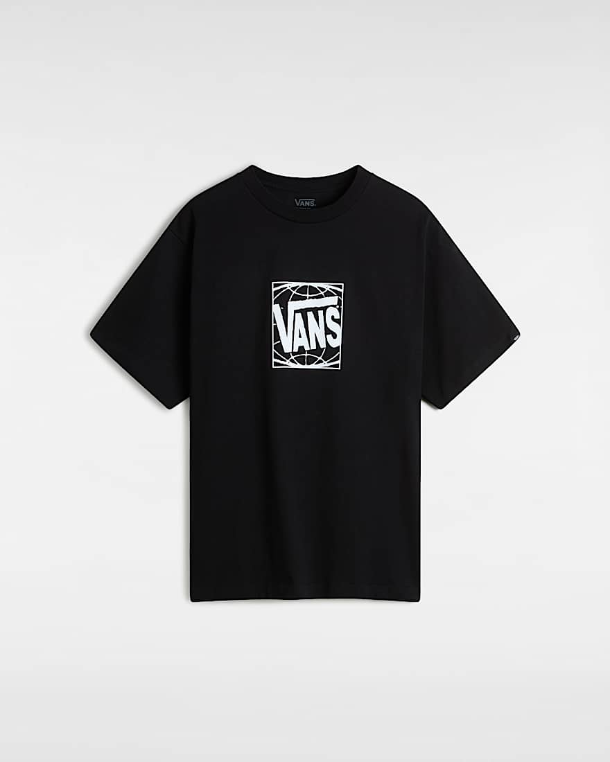 Wide Loose TShirt VANS Schwarz HERO